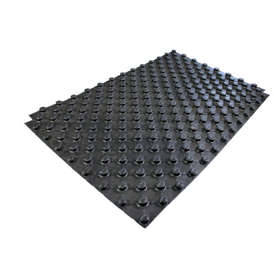 Systémová deska nízká 1400 x 800 mm, s výstupky - černá fólie, 13ks (14,56 m2)