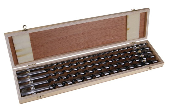 Sada hadovitých vrtáků do dřeva FESTA 5ks (8-16 x 460 mm) v boxu
