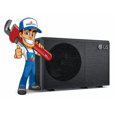 Tepelné čerpadlo LG Therma V HM051MRS 5,5kW Monoblok S2 s montáží na klíč