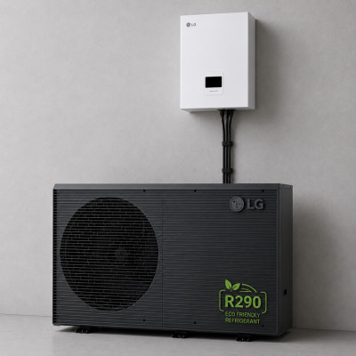 LG Tepelné čerpadlo Therma V HM071HF.UB40 7kW Monoblok R290 + Controlbox