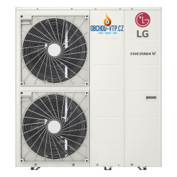 Tepelné čerpadlo LG ThermaV, 12 kW Monoblok R32 s montáží na klíč