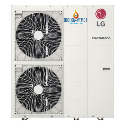 Tepelné čerpadlo LG ThermaV, 12 kW Monoblok R32 s montáží na klíč