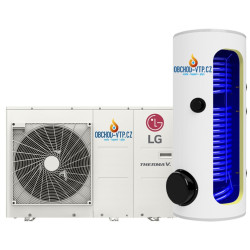 Tepelné čerpadlo LG ThermaV, 9 kW + TUV 200l Monoblok R32 s montáží na klíč