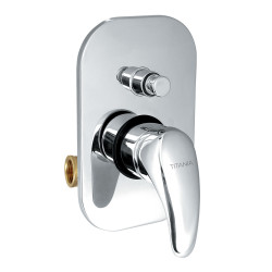 Vanová sprchová baterie s přepínačem Titania Lux chrom Vanová sprchová baterie s přepínačem Titania Lux chrom