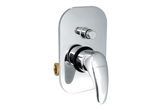 Vanová sprchová baterie s přepínačem Titania Lux chrom Vanová sprchová baterie s přepínačem Titania Lux chrom