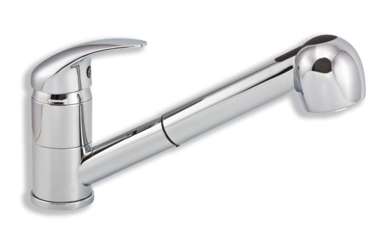 Dřezová teleskopická baterie Titania Lux chrom Dřezová teleskopická baterie Titania Lux chrom