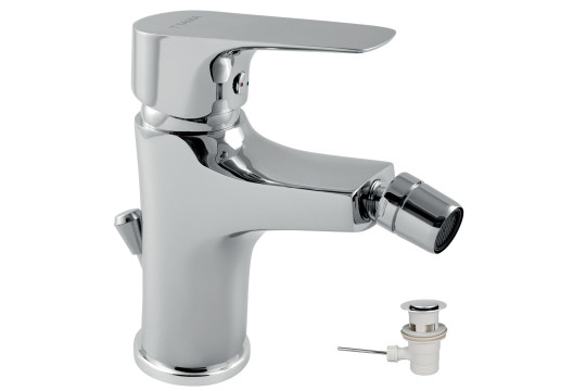 Bidetová baterie s výpustí Titania Nice chrom