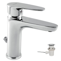 Umyvadlová baterie s výpustí Titania Smart chrom