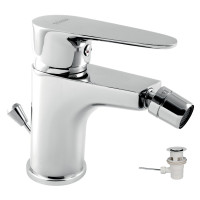 Bidetová baterie s výpustí Titania Smart chrom