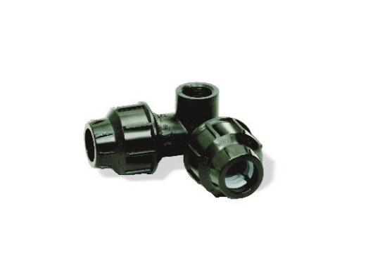 PE Koleno 90° 20 mm x 1/2" boční vývod - polyetylen