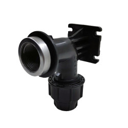 PE Nástěnné koleno 20 mm x 3/4" - Polyetylen