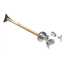Schlösser Frost-Tec - s chrom.ovl.růžicí a nástrč.klíčem 1/2"-DN15-150-540 mm - zkracovací
