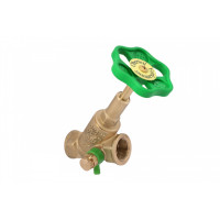 Schlösser ventil šikmý typ 1510 - DN 15 - 1/2" - s vypouštěním
