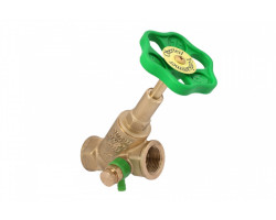 Schlösser ventil šikmý typ 1510 - DN 25 - 1" - s vypouštěním