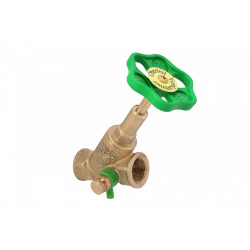 Schlösser ventil šikmý typ 1510 - DN 15 - 1/2" - s vypouštěním