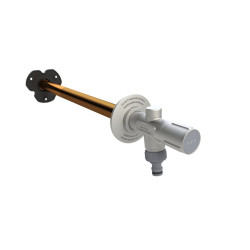 KEMPER FROSTI nezámrzná venkovní armatura DN15, 415mm, s rukojetí, kompletní set