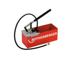 ROTHENBERGER TP 25 pumpa zkušební 25bar, pro tlakové zkoušky potrubních systémů, ocel/povrch Duramant