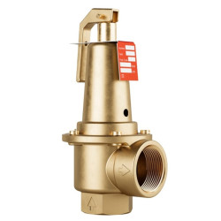 DUCO ventil pojistný 2“×2 1/2“, 6bar, 2203kW, membránový, závitový, topení, mosaz