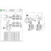 TOPHEAT RPT10-03 rozdělovač s mísením a elektronickým čerpadlem, 3 okruhy