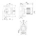 GRUNDFOS MAGNA3 40-120 F oběhové čerpadlo 26,5 m3/h, 250 mm
