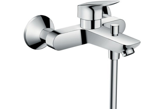 HANSGROHE LOGIS vanová/sprchová baterie 150mm, páková, nástěnná, chrom