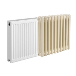 KORADO RADIK KLASIK-R deskový radiátor 22-550/1600, boční připojení, white RAL9016