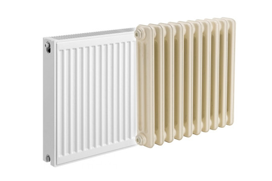 KORADO RADIK KLASIK-R deskový radiátor 22-550/1600, boční připojení, white RAL9016
