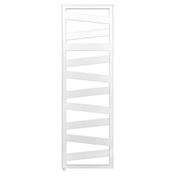 TOPHEAT designový radiátor 1876/550, středové připojení, white matt 0556