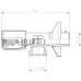 SCHELL COMFORT pračkový ventil 1/2"x3/4", chrom