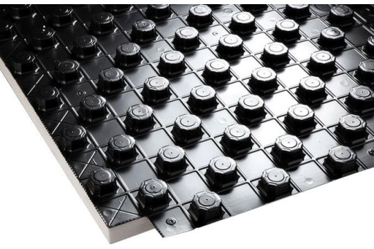 Systémová deska s 33mm izolací, s kročejovým útlumem, černá 800 × 1400 mm (6,72m2)