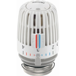 HEIMEIER K termostatická hlavice 6°C-28°C, s vestavěným čidlem, standardní, bílá
