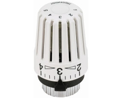HEIMEIER D termostatická hlavice s vestavěným čidlem, 6°C–28°C, bílá