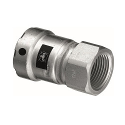 VIEGA MEGAPRESS 4212 přechodový kus 1/2"x1/2", s vnitřním závitem, lisovací, topení, uhlíková ocel