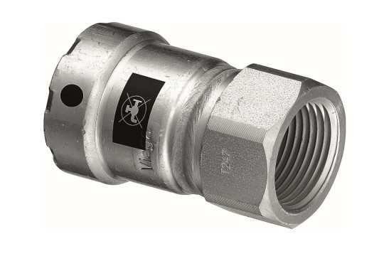 VIEGA MEGAPRESS 4212 přechodový kus 1/2"x1/2", s vnitřním závitem, lisovací, topení, uhlíková ocel