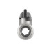 Kulový ventil BLACK 3/4" MF motýl se šroubením PN40 185°C PLNOPRŮTOK