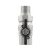 Kulový ventil BLACK 3/4" MF motýl se šroubením PN40 185°C PLNOPRŮTOK