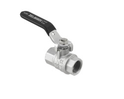 Kulový ventil BLACK 6/4" FF páka PN30 185°C PLNOPRŮTOK