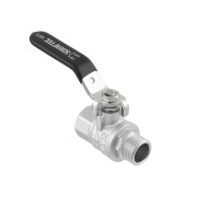 Kulový ventil BLACK 1/2" MF páka PN50 185°C PLNOPRŮTOK