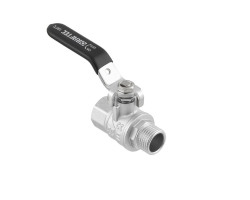 Kulový ventil BLACK 1" MF páka PN40 185°C PLNOPRŮTOK