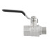 Kulový ventil BLACK 1/2" MF páka PN50 185°C PLNOPRŮTOK