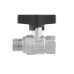Kulový ventil GOLD 1/2" MF Motýl PN64