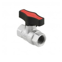 Kulový ventil GOLD 1/2" FF Motýl PN64