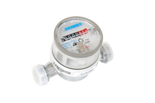 Bytový vodoměr ZENNER ETKD-M 2,5-110 1/2" x 3/4" 1,6m3 SV