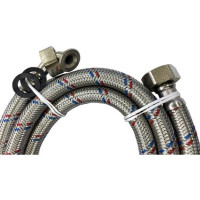 TLAKOVÉ HADIČKY FF 3/4" x 3/4" s kolenem k pračce