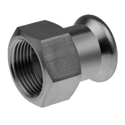 INOXPRESS BIG SIZE Přechod vnitřní závit 88,9mm x 3" 