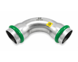 INOXPRESS GAS Oblouk I/I 90° 22mm