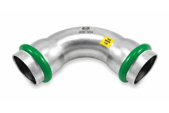 INOXPRESS GAS Oblouk I/I 90° 15mm