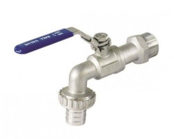 NEREZ Zahradní kulový kohout 3/4" PN16 AISI 316, uzamykatelná páka