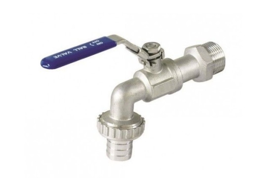 NEREZ Zahradní kulový kohout 3/4" PN16 AISI 316, uzamykatelná páka