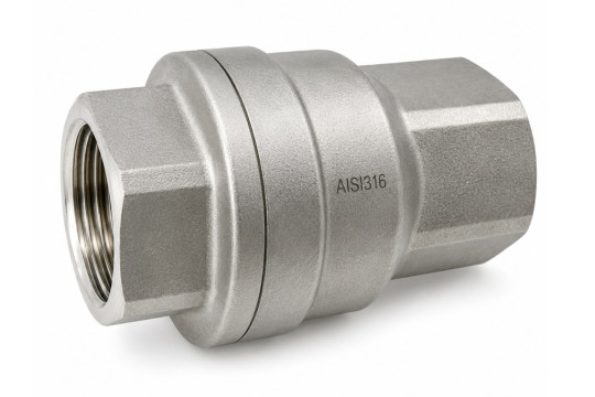NEREZ Zpětná klapka 6/4" AISI 316 Tmax 180°C